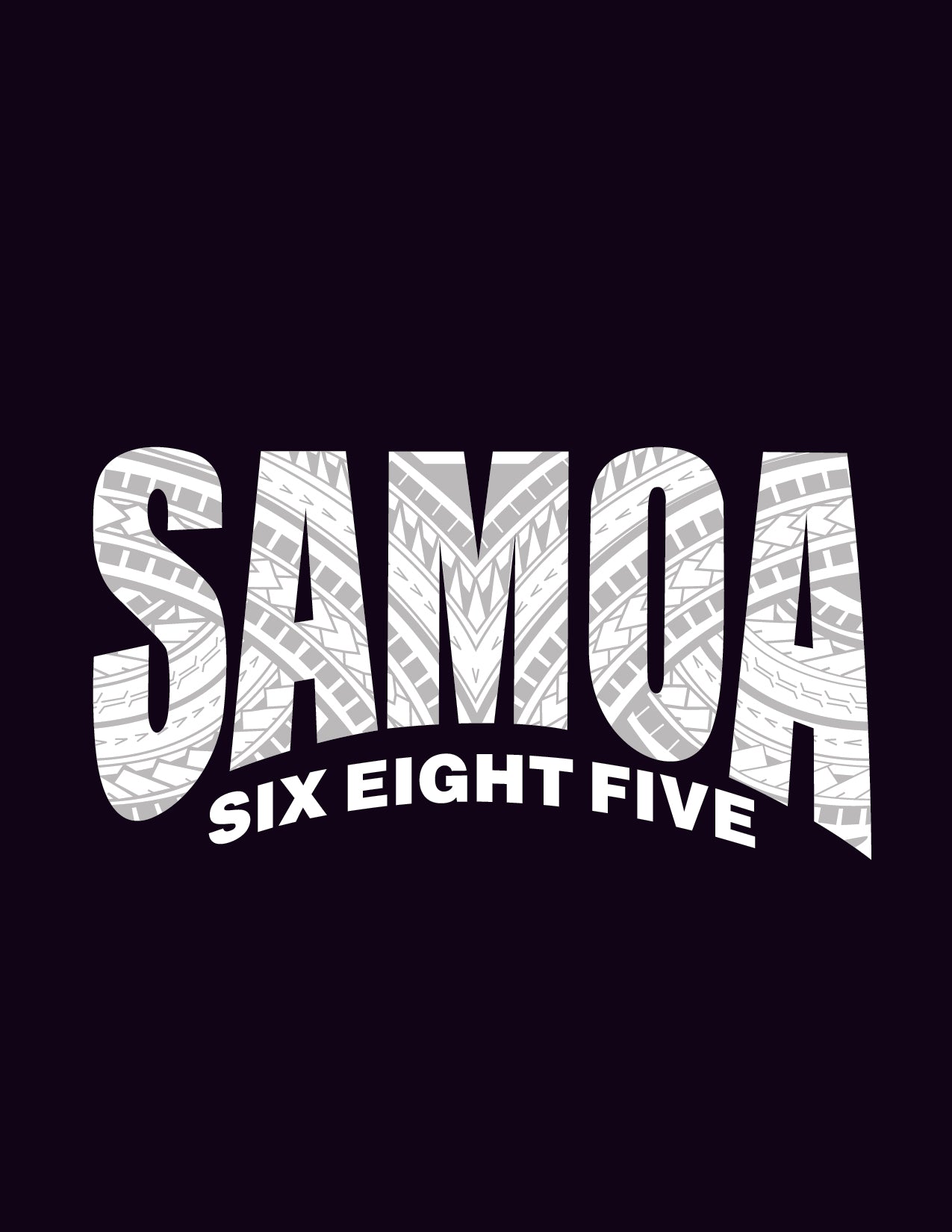 Samoa Six Eight Five T-shirt