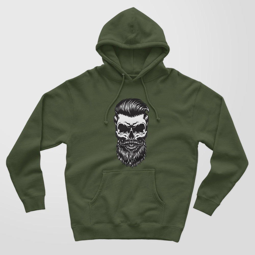 Bearded Skull Hoody