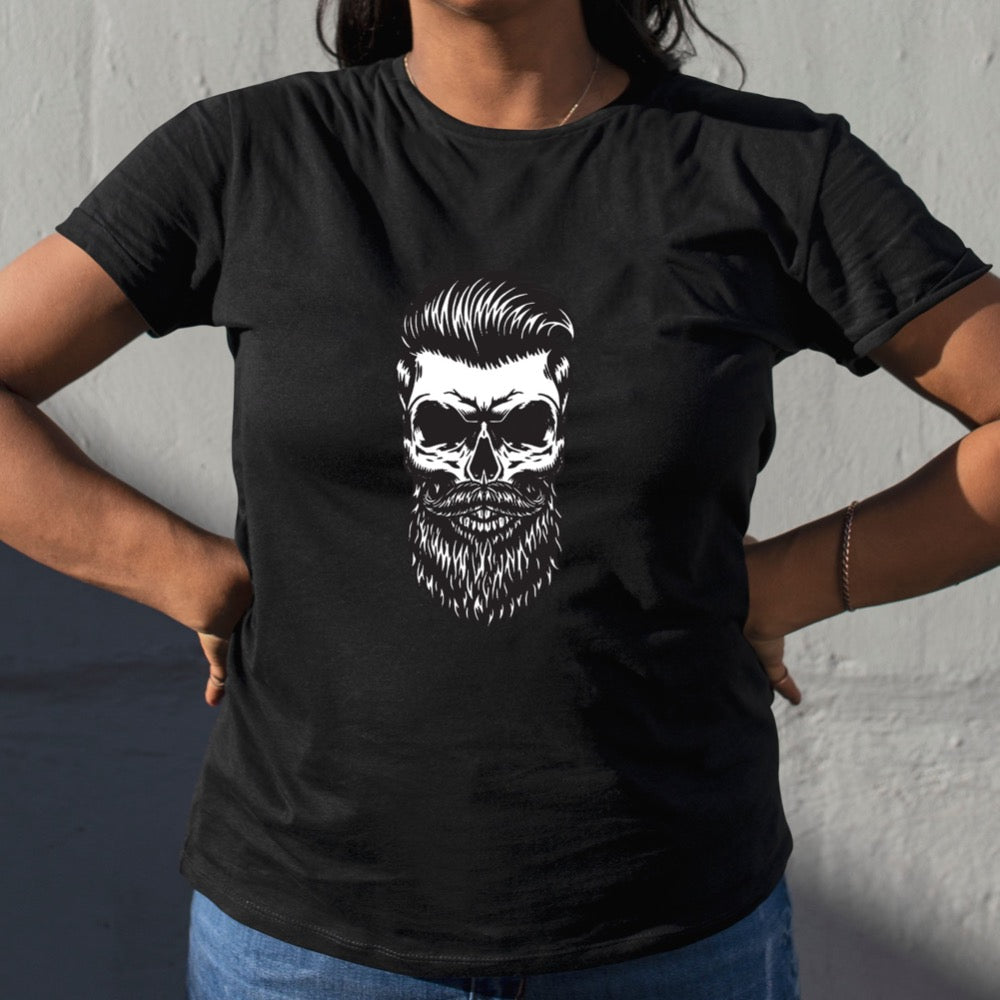 Bearded Skull W T-shirt