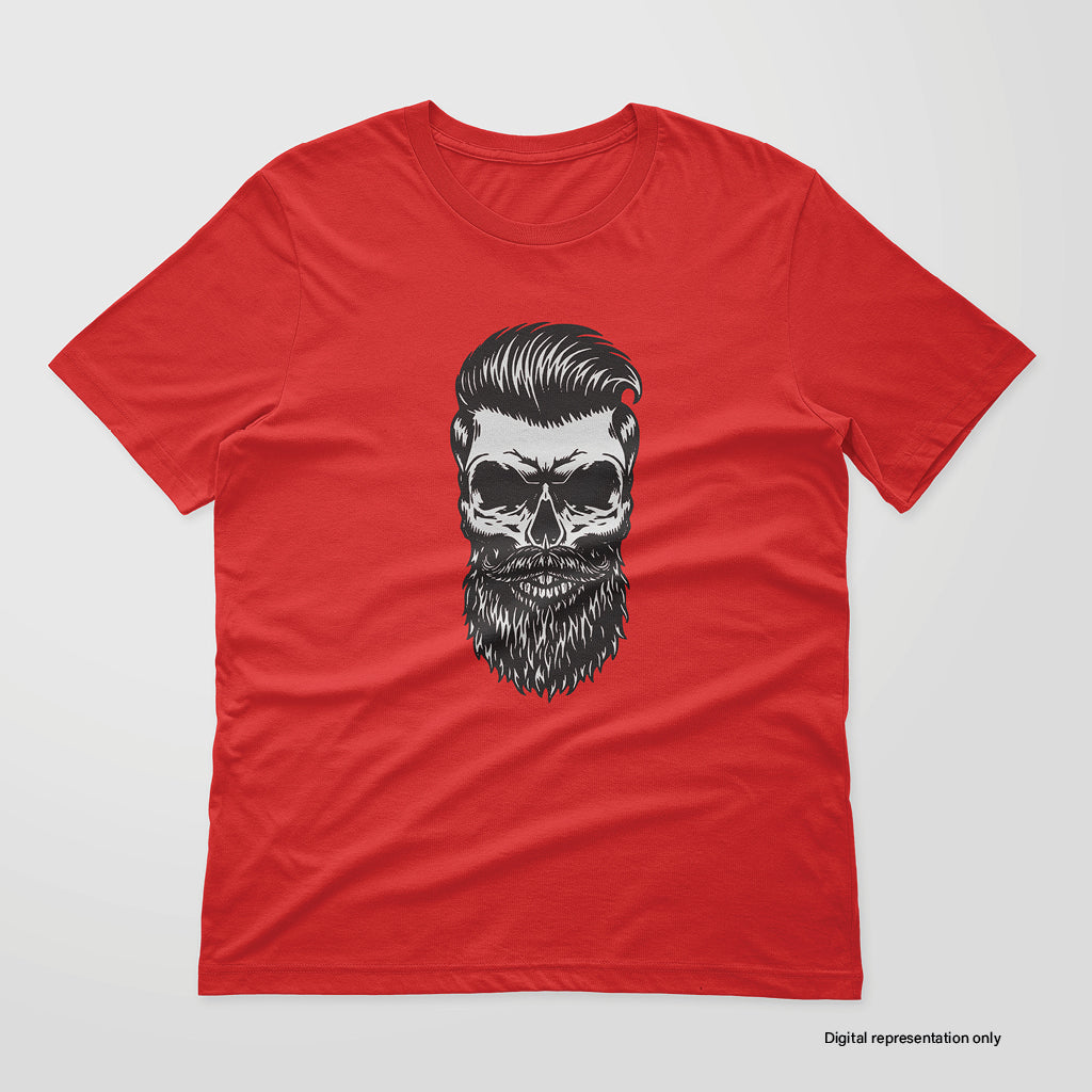 Bearded Skull W T-shirt