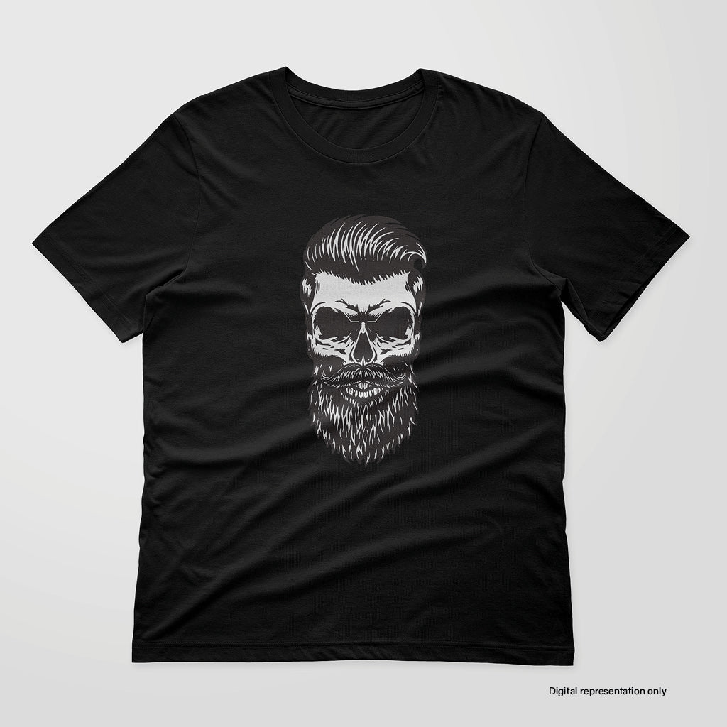 Bearded Skull W T-shirt